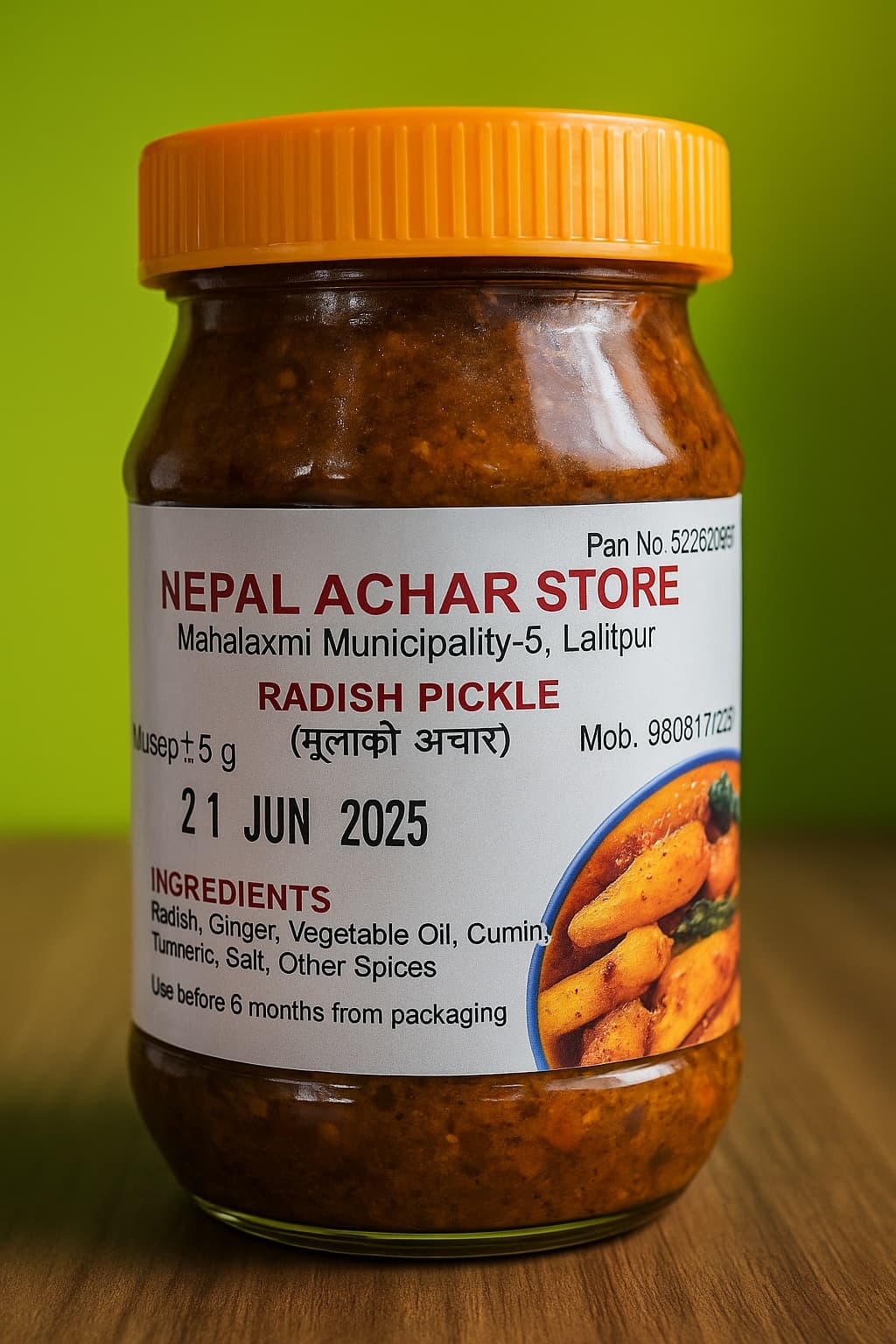 Radish Achar